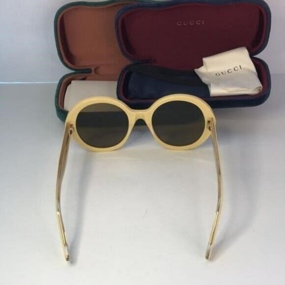 💯 Oginal New GUCCIGG1081S Round-Frame Acetate Sunglasses - Picture 7 of 12